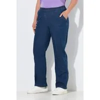 Ulla Popken Funktionshose Jeans Mandy gerades Bein Elastikbund