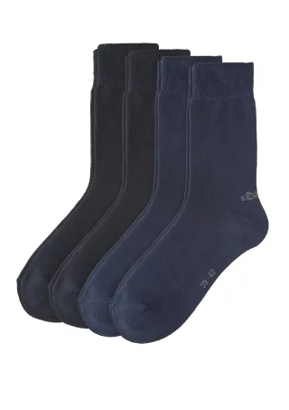 s.Oliver - Socken fein Blau - Gr. - 36.5