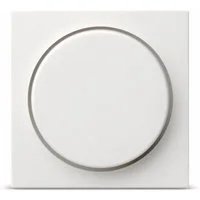 GIRA Drehdimmer GIRA Bedienelement Drehdimmer System 55, 065003, reinweiß, glänzend