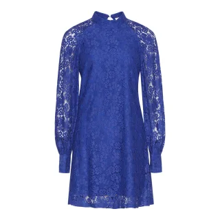 Karen Kurzes Kleid in Blau