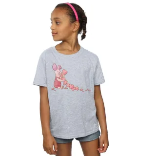 Disney - "Chain Of Hearts" T-Shirt für Mädchen (Grau)