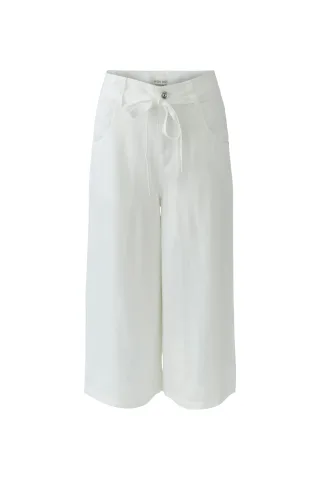 Oui - Hose HIGH RISE optic white - Gr. - 38