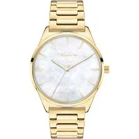 Tamaris Quarzuhr Basic Elegance TT-0176-MQ, Armbanduhr, Damenuhr, Edelstahlarmband, analog