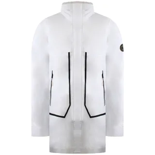 Timberland Wasserdichte Herren-Story-Jacke in Weiß