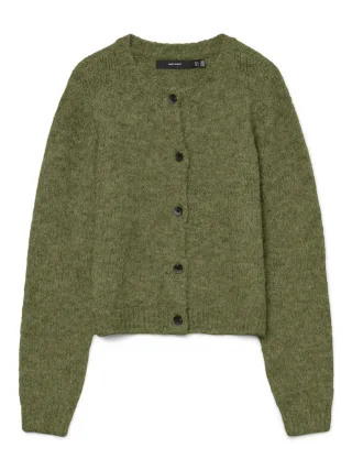 VERO MODA - VMNOVAH LS O-NECK BUTTON CARDI GA NOOS - Gr. - M