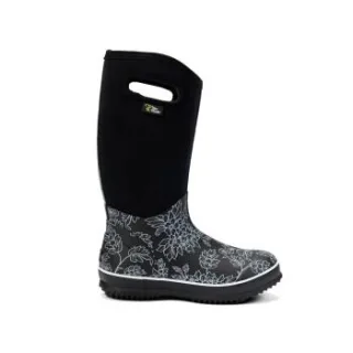 TwoTracks Pia Black Neoprenstiefel hoch 38 - EU