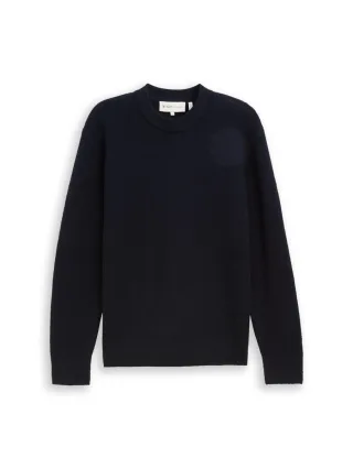 TOM TAILOR Denim - Pullover mit Rundhalsausschnitt blau - Gr. - XL