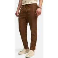 Indicode Stoffhose Herren INIndie Herrenhose Freizeithose Männer mit Jacquard-Webart & Kordelzug