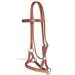 SPFN Sidepull mit flachem, gepolstertem Nasenteil – Harness-Leder