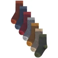 Next Kurzsocken Socken mit hohem Baumwollanteil, 7er-Pack (7-Paar)