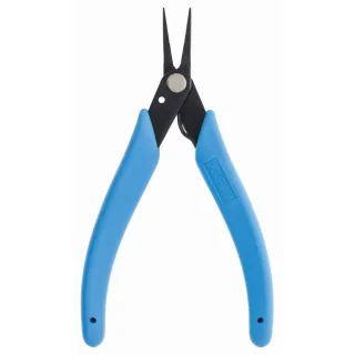 Xuron 450S Tweezer Nose Pinzettzange mit Verzahnung blau/schwarz