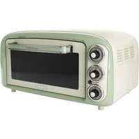 Ariete Minibackofen Ariete Mini-Backofen Vintage Green, (1.380 Watt