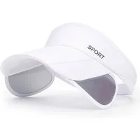 Zaewry Sonnenhut Sommer-Sonnenhut – Verstellbare Golfkappe für Damen mit einziehbarem Schirm, UV-Schutz, Strand-/Tennis-Sporthut