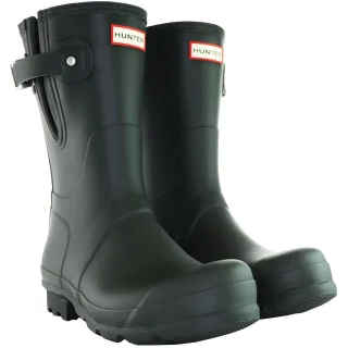 Hunter Side verstellbare Herren-Gummistiefel in Grün