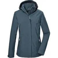 Killtec Outdoorjacke KOS 26 WMN JCKT Funktionsjacke: wasser- und winddicht, atmungsaktiv, abnehmbare Kapuze