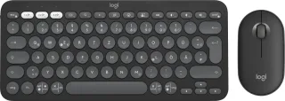 Logitech Pebble 2 Combo schwarz/grau | 920-012203 | Logi Bolt - USB/Bluetooth