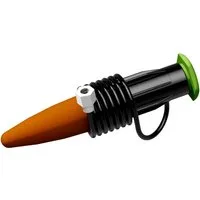 Windhager Bewässerungssystem automatischer Wasserspender für Zimmerpflanzen 3 Stk., (Packung, 3-tlg), Flaschenadapter Bewässerung, Abgabemenge ca. 75-110 ml/Tag, 3 x 11 cm