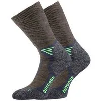 TippTexx 24 Wandersocken 4 Paar Trekkingsocken, Wandersocken Wolle vom Merinoschaf Unisex (4 Paar) Spezial-Polster-Konstruktion, Sehnen-Protektor, Komfort-Piqué-Strick
