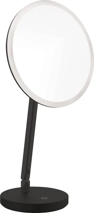 Neuesbad Serie 600 Kosmetik-Spiegel, stehend mit LED-Beleuchtung Oberfläche: schwarz matt NB1ADI_N8121