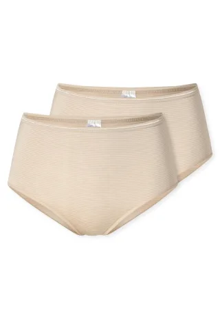 SCHIESSER - 2PACK Midi sand - Gr. - 36