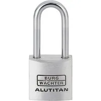 Burg Wächter Vorhängeschloss Burg-Wächter Vorhangschloss Alutitan 770 HB 20 26 SB Aluminium massiv