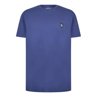 Original Penguin - "Basic" T-Shirt für Herren, Rundhalsausschnitt (Indigoblau)