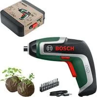 IXO 7 Anniversary-Set 3,6Volt, Schrauber grün/schwarz, Li-Ionen Akku 2,0Ah, Bitsatz, Saatkugeln, Box