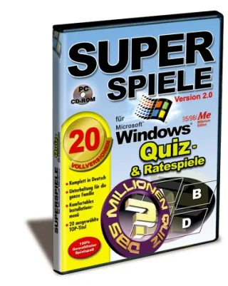 Superspiele 2 - Quiz- & Ratespiele