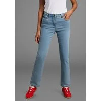 Arizona Gerade Jeans Annett bequeme Passform, 5-Pocket-Style, hohe Taille