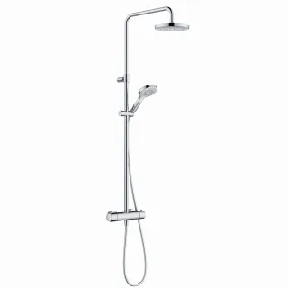 Kludi DIVE Dive X 3S Thermostat Dual Shower System chrom, 6907905-00 6907905-00