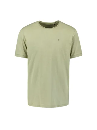No Excess - T-Shirt mit Rundhalsausschnitt grün - Gr. - M