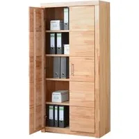 Moebel-Eins Bücherregal OFFICE FOUR Aktenschrank, Material Teilmassiv, OFFICE FOUR Aktenschrank, Material Teilmassiv