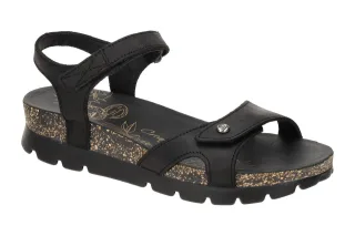 Panama Jack Damen Sandalette Sulia Basics B2 Negro - Leicht und bequem