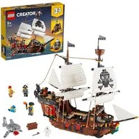 LEGO® 31109 Creator 3-in-1-Sets Piratenschiff Konstruktionsspielsteine