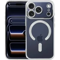 FITSU Handyhülle Schutzhülle für iPhone 17 Pro mit Kameraschutz MagSafe kompatibel 6,3 Zoll, Transparente Schutzhülle für Apple iPhone 17 Pro mit farbigen Rahmen