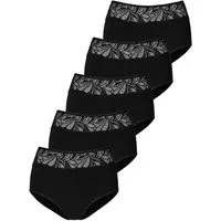 Vivance Taillenslip (5er-Pack) aus elastischer Baumwoll-Qualität