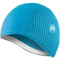 Aqua Speed Badekappe Bombasic / Bombastic TIC TAC (Schwimmkappe für Aqua Fitness), Elastische Aqua Fitness Schwimmhaube