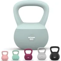 NEOLYMP Kettlebell Soft Kettlebell bodenschonend & leise - stoßdämpfende Kugelhantel, (Soft Kettlebell ideal fürs Homegym Kettlebell 2–12 kg Kugelhantel Set), Kugelhantel mit Eisensandfüllung - ergonomischer Softgriff