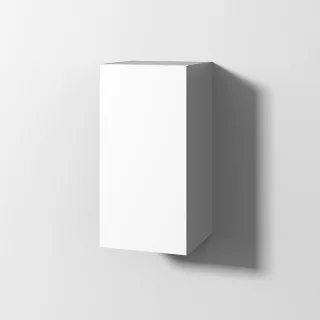 Sanipa Cubes Regalmodul mit 1 Tür, Weiß-Matt, CT12101 CT12101