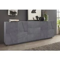 Home affaire Sideboard PING, Breite 224 cm