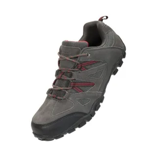 Mountain Warehouse Herren Outdoor III Wildleder Wanderschuhe (Dunkelgrau)