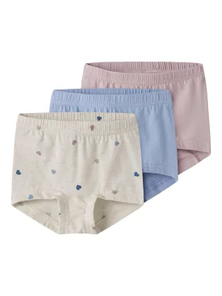 NAME IT - NMFTIGHTS 3P PEYOTE HEARTS NOOS Peyote Melange - Gr. - 116