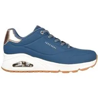Skechers Skechers Uno Shimmer Away Blau NVY Sneaker