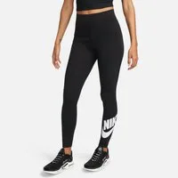 Nike Sportswear Leggings Nike Damen Leggings Classics High-Waisted Graphic Leggings DV7791