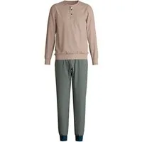 CALIDA Pyjama Relax Choice Herren (2 tlg) Swiss+Cotton-Qualität, weich, atmungsaktiv, langlebig, pflegeleicht