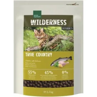 REAL NATURE WILDERNESS Trockenfutter Katze Senior 7+ True Country 2,5 kg