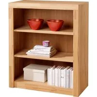 VOGL Möbelfabrik Bücherregal Toronto, in 2 Höhen, Breite 90 cm, teilmassiv, Made in Germany