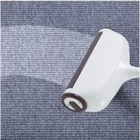 Medosan Teppichkehrer kabelloser Staubsauger, ohne Strom und Batterien, Fliesen, Vinyl, Beton, Teppich, Parkett, Laminat, Kork, kabellos