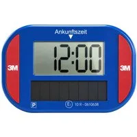 Kaiser24 elektronische Parkscheibe Digitale Elektronische Parkscheibe Auto Solar LCD Automatisch E1