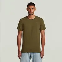 G-STAR T-Shirt Slim Base mit Rundhals, Baumwollmix